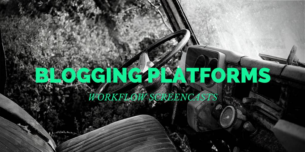 Blogging Platforms